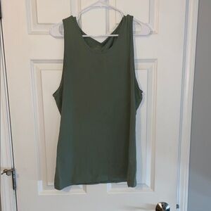 H&M Green Sleeveless Tank Top